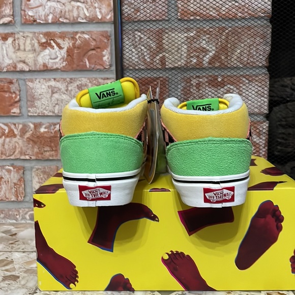 Vans half Cab Tierra Whack multi color checkerboard - Picture 4 of 14